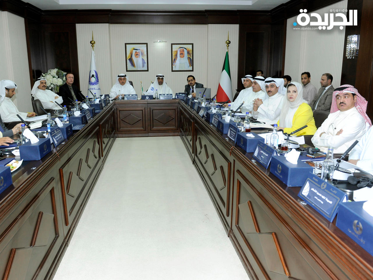 جانب من المشاركين في اجتماع الهيئة العامة لمكافحة الفساد (نزاهة)