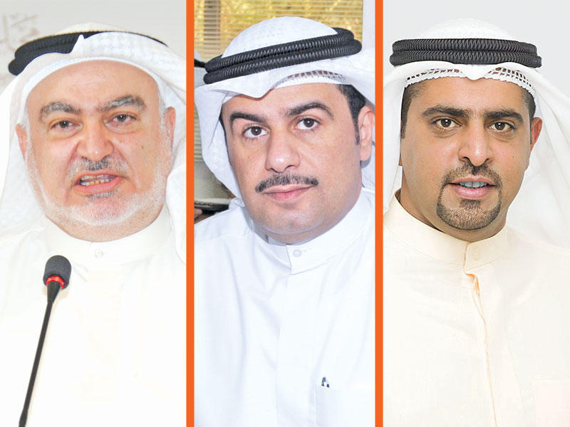 راكان النصف و ثامر السويط و خليل الصالح