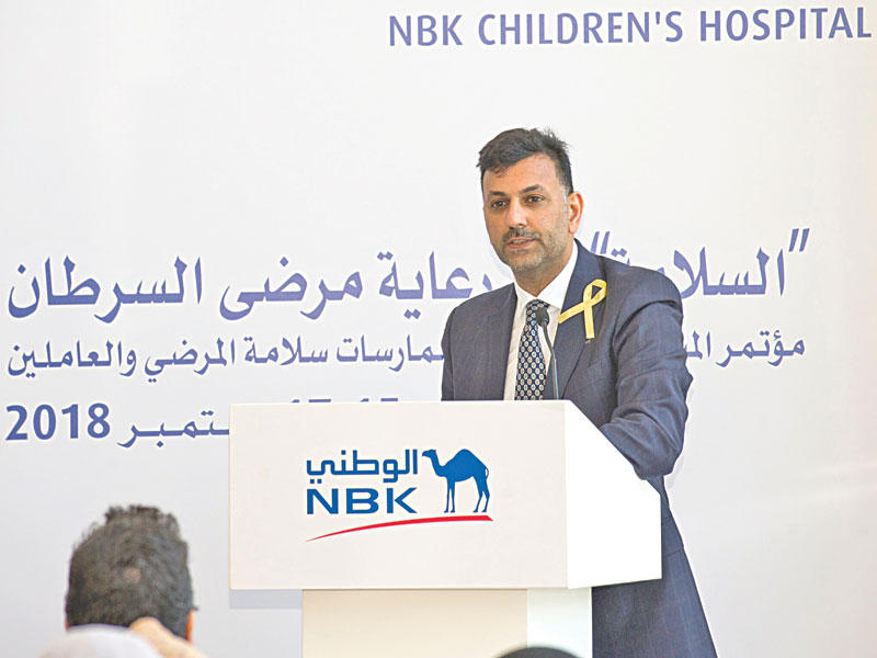  ميثم حسين متحدثاً 