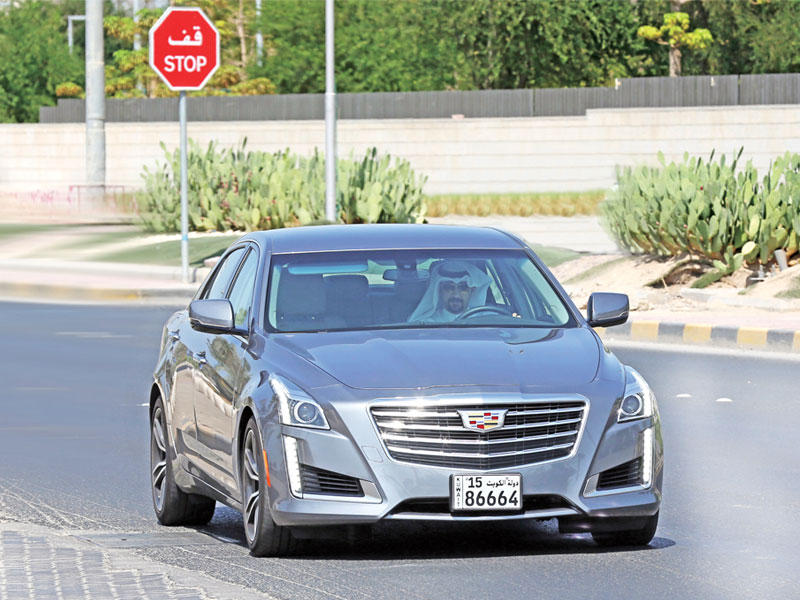 كاديلاك CTS الجديدة...   تصوير جورج ريجي