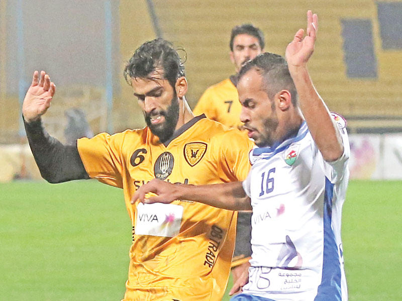 الندية شعار مباريات الجهراء والقادسية