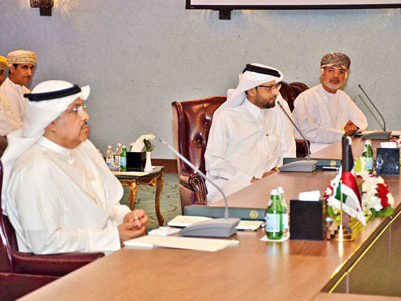 الجلاوي خلال افتتاح اعمال لجنة تسوية الرسوم الجمركية الخليجية