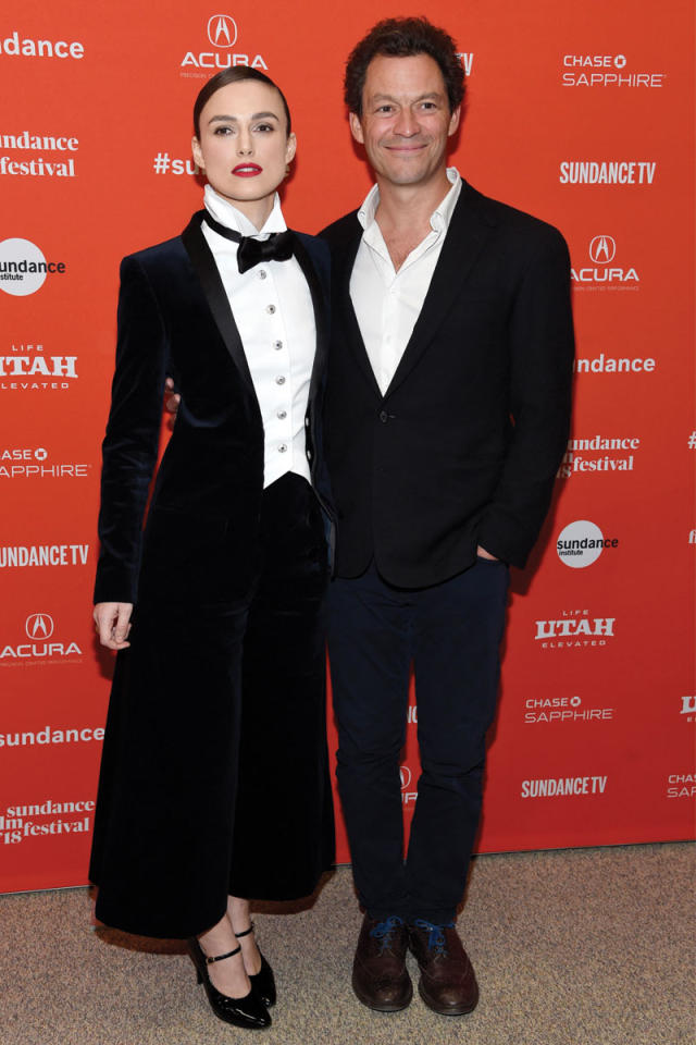 كيرا نايتلي مع دومينيك ويستn