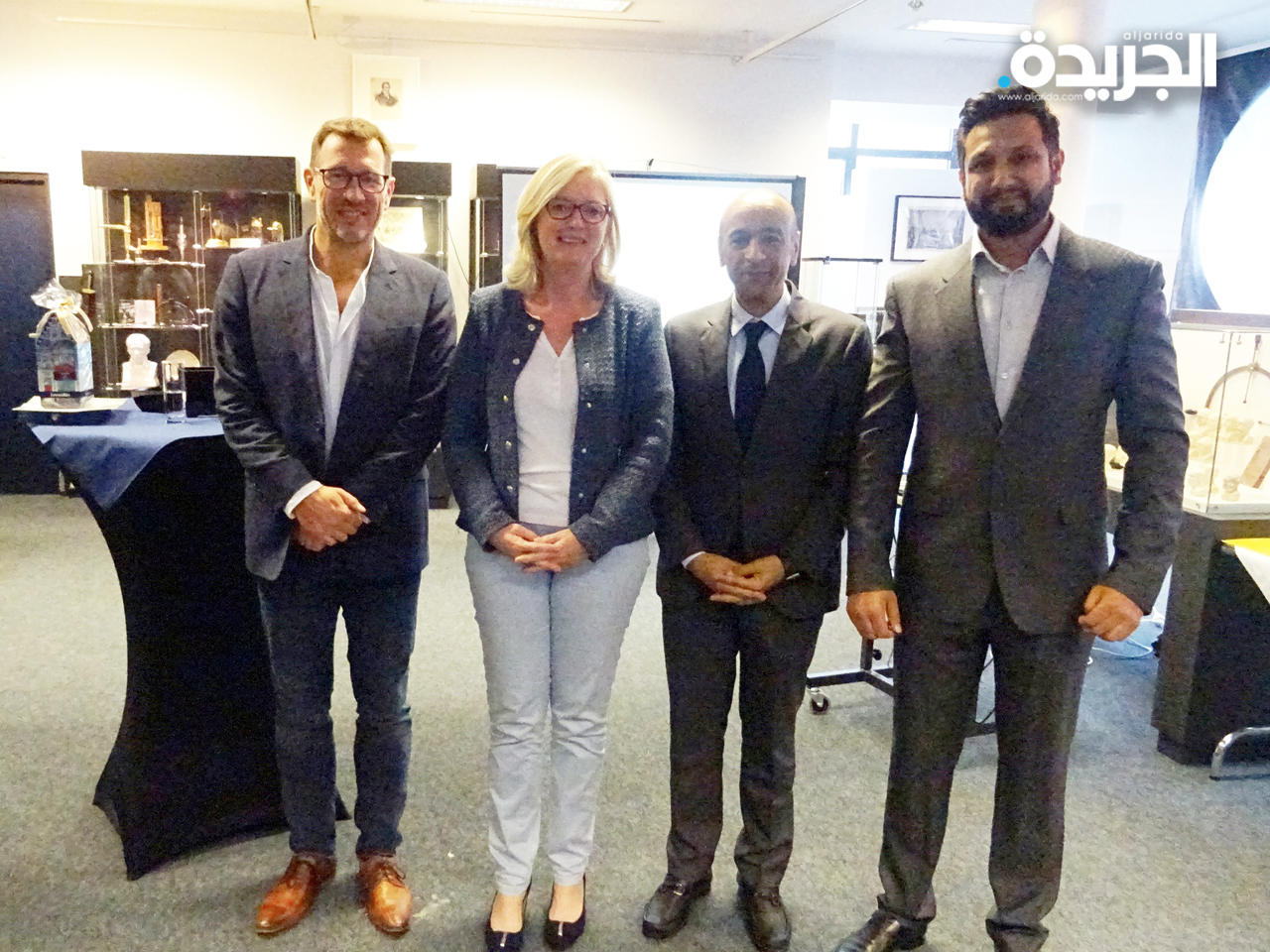 الحربي مع سفير دولة الكويت جاسم البديوي