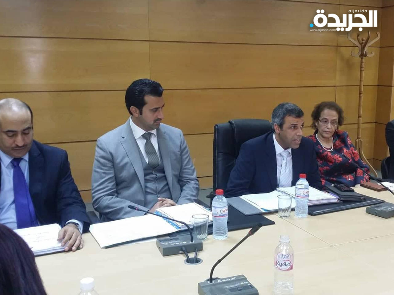 وكيل وزارة التجارة الكويتية الدكتور خالد الفاضل خلال اجتماع اللجنة الفنية التجارية بين الكويت وتونس