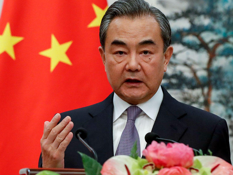 وانغ يي وزير خارجية جمهورية الصين الشعبية