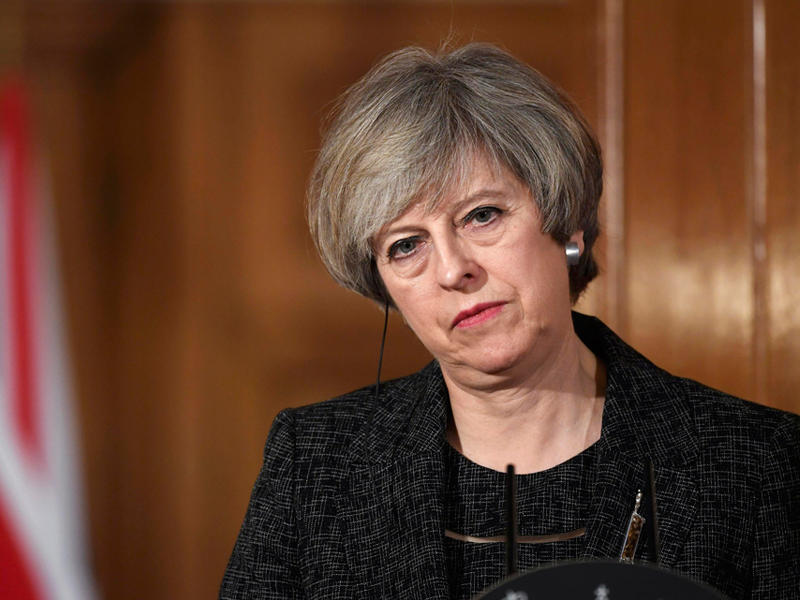 رئيسة وزراء بريطانيا تيريزا ماي