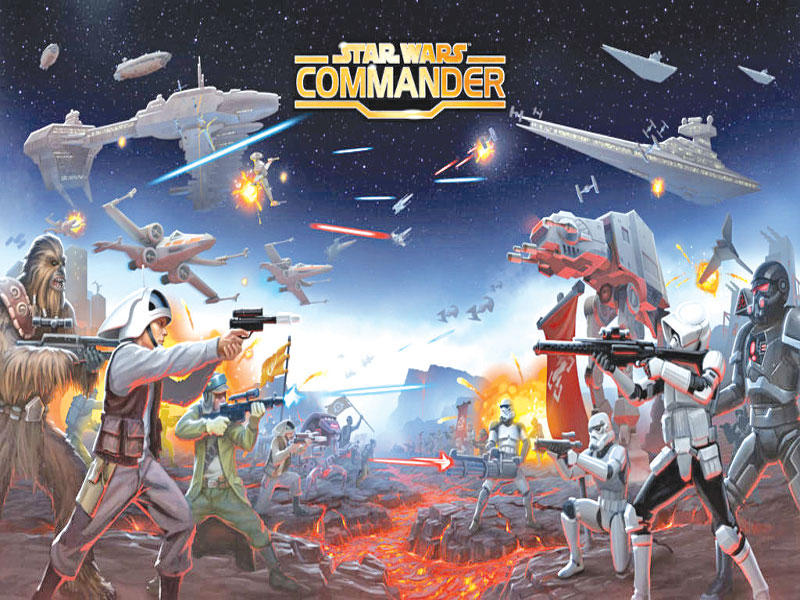 لقطة من سلسلة «Star Wars « 