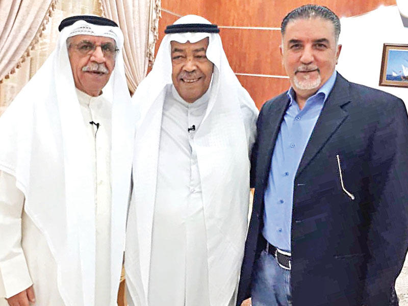 غافل فاضل مع سعد الفرج وحسن سليمان