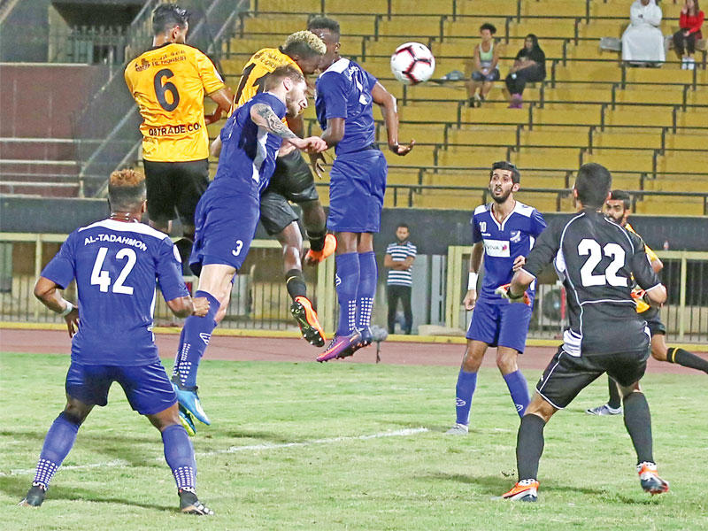 هجمة قدساوية على مرمى التضامن