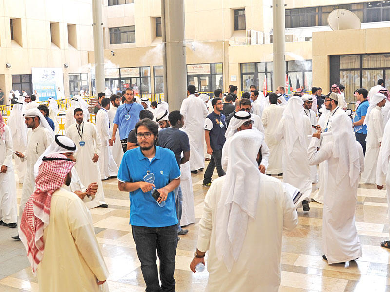 صورة أرشيفية لانتخابات جمعية «الهندسة»