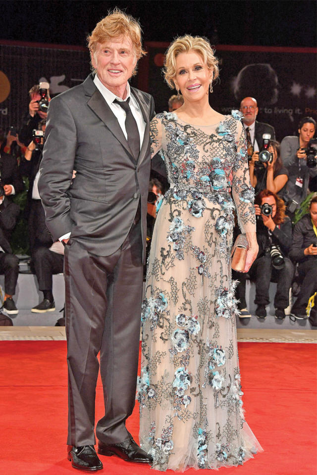 روبرت ردفورد وجين فوندا