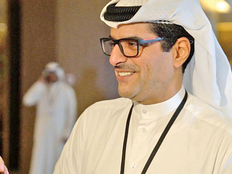 مازن الناهض خلال مؤتمر «يوروموني»