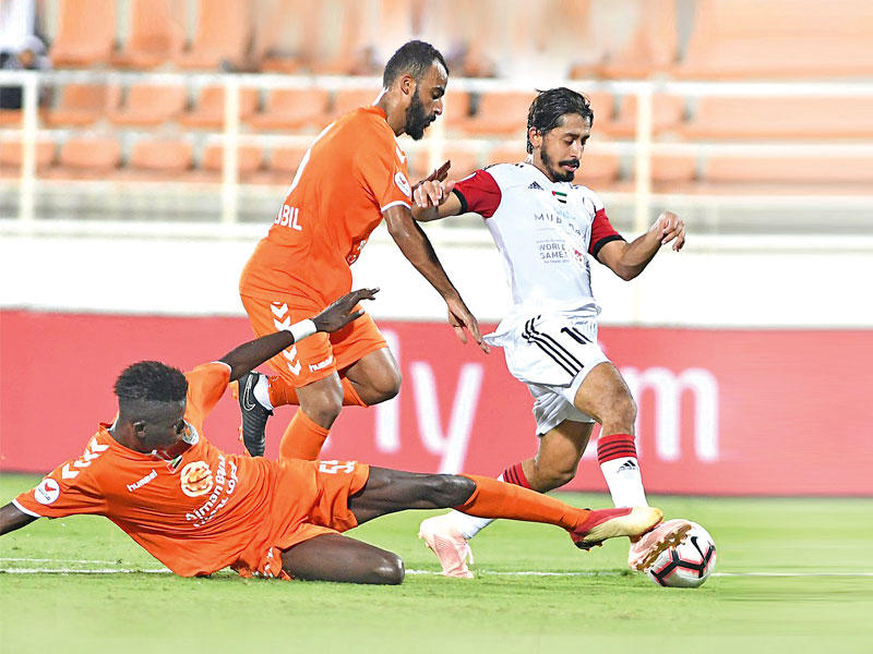 جانب من لقاء الجزيرة وعجمان