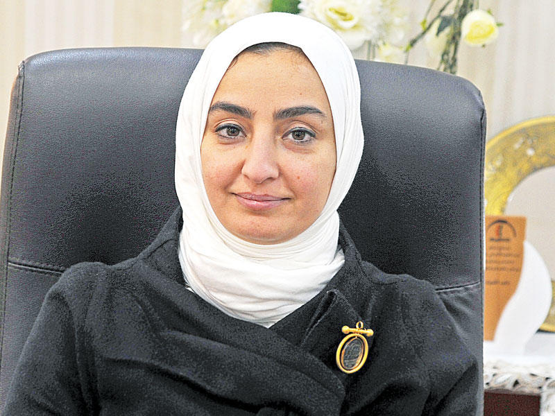 خلود الشهاب وكيلة وزارة المواصلات 