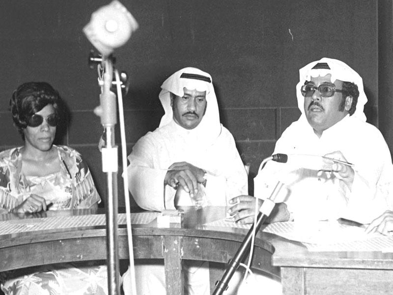 مبارك الحديبي وخالد الزايد وعايشة المرطة 