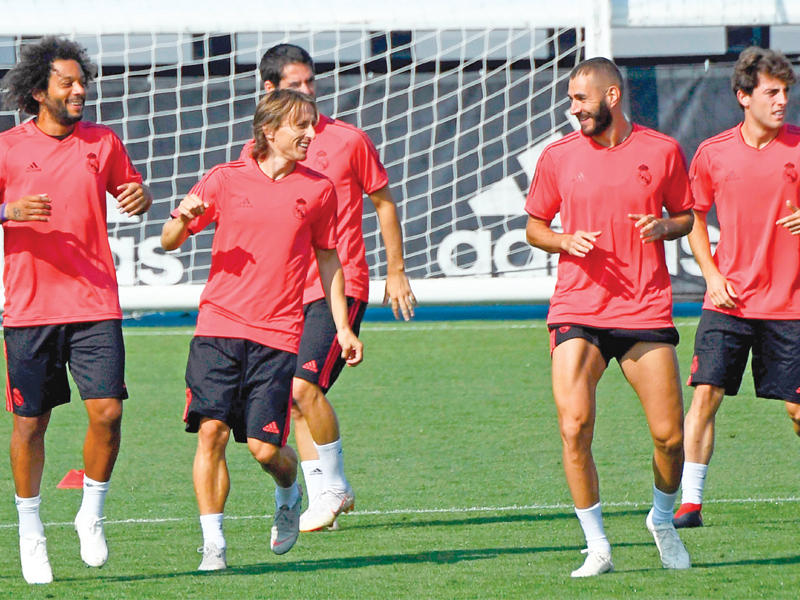 تدريبات ريال مدريد