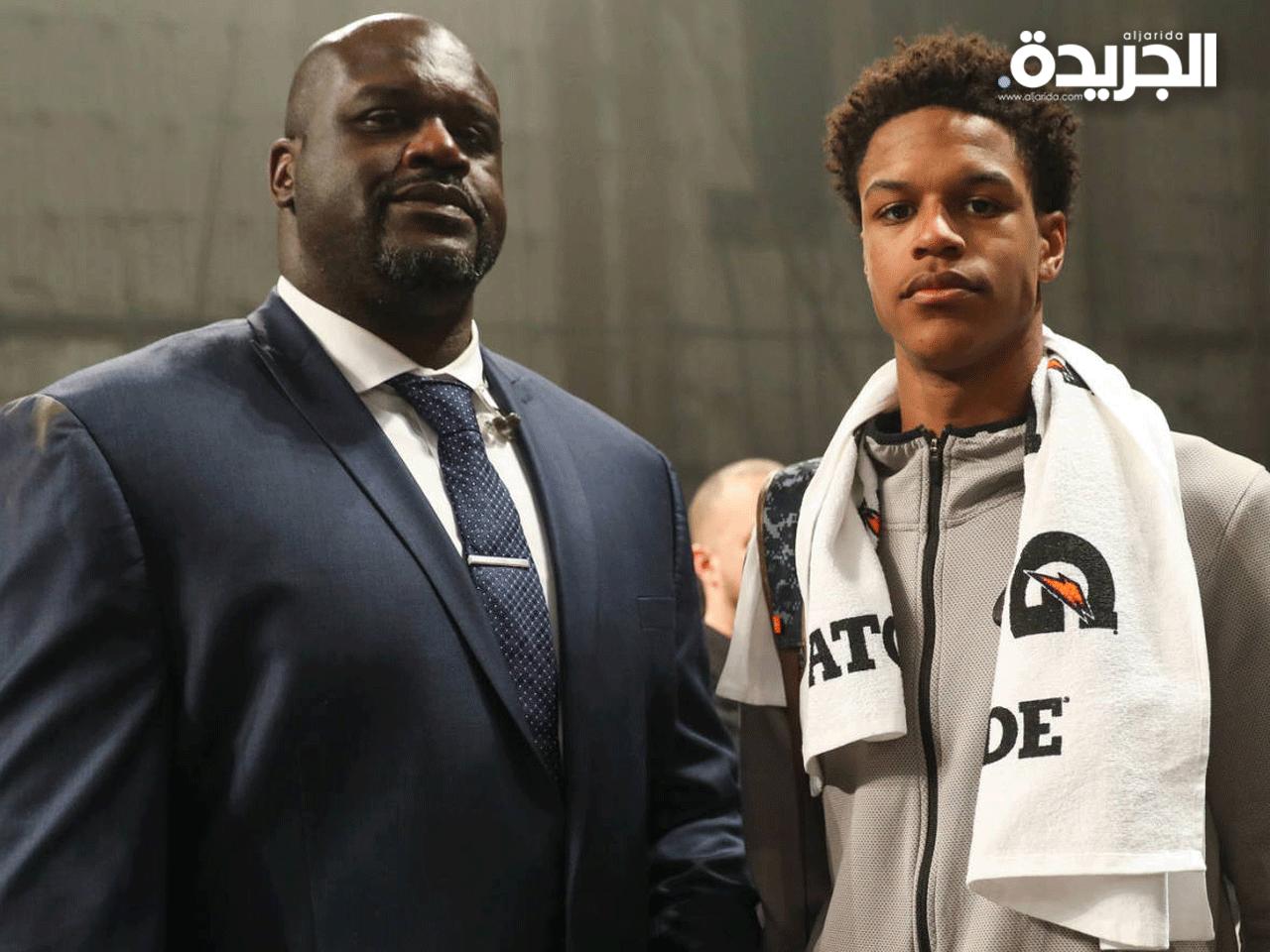 شاكيل أونيل ونجله شاريف