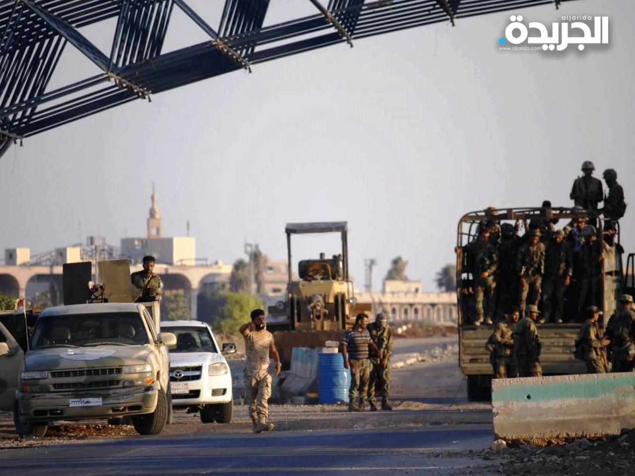 الحدود السورية الأردنية