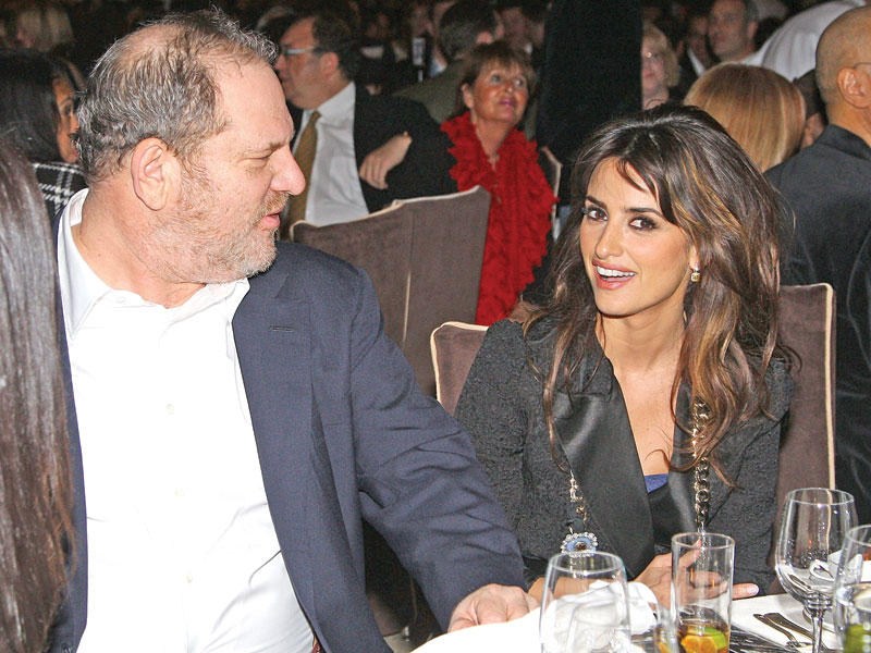 بينلوبي كروز مع هارفي واينستين