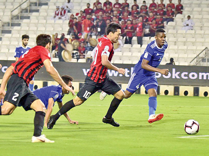 تاباتا ومرور بالجملة من مدافعي الشحانية