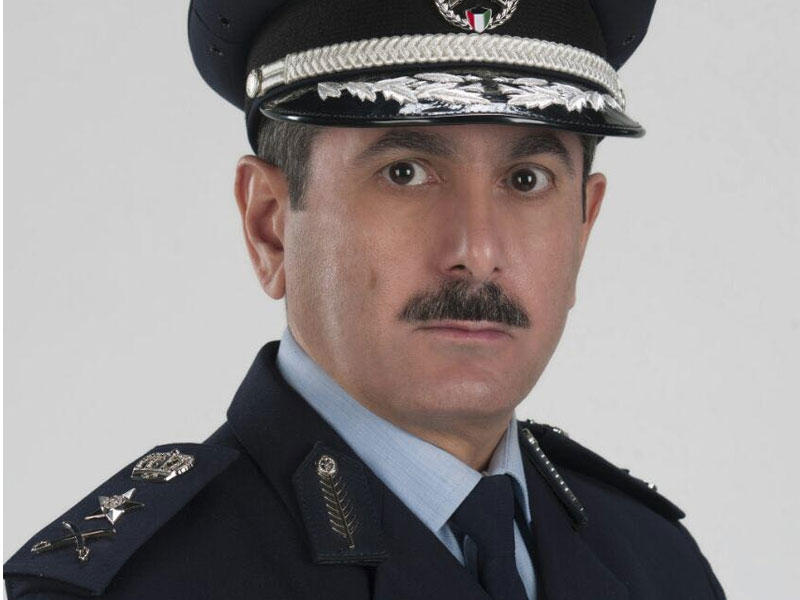 المدير العام للإدارة العامة للإطفاء الفريق خالد المكراد