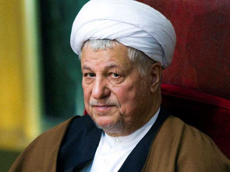  الرئيس الإيراني الراحل هاشمي رفسنجاني