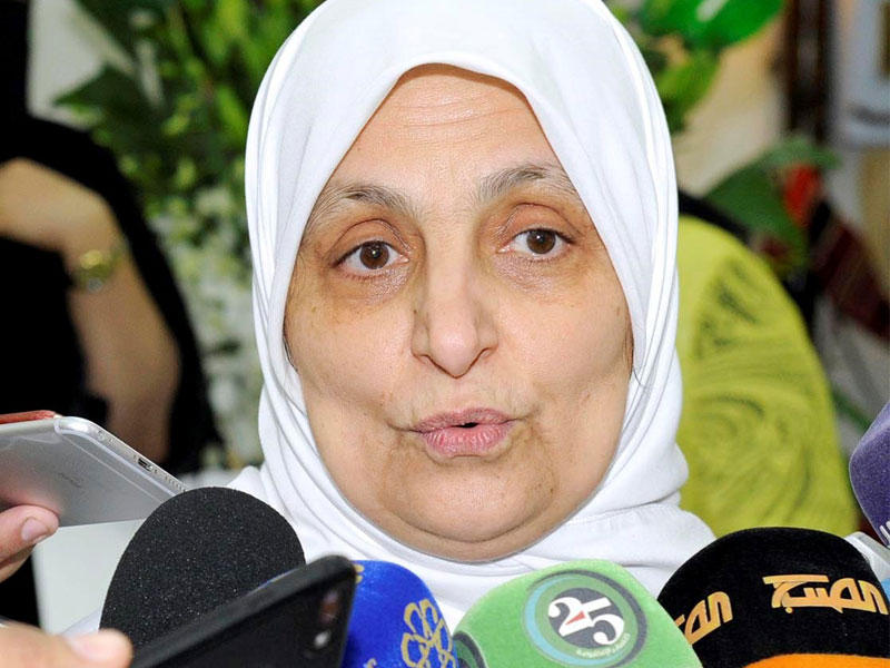  هند الصبيح وزيرة الشؤون الاجتماعية والعمل  وزيرة الدولة للشؤون الاقتصادية 