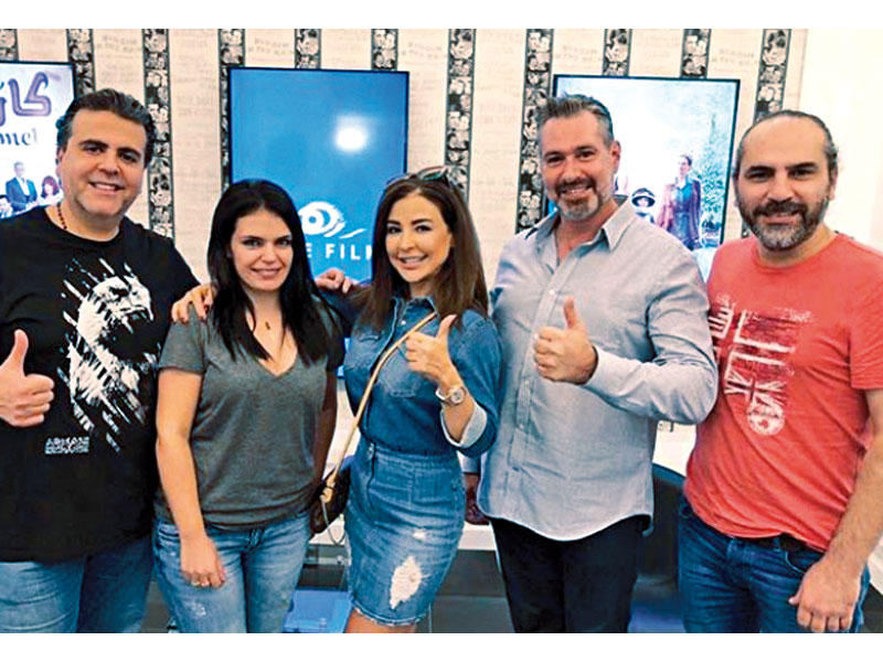 ماغي بو غصن ويورغو شلهوب ورامي حنا وكلود صليبا وجمال سنان