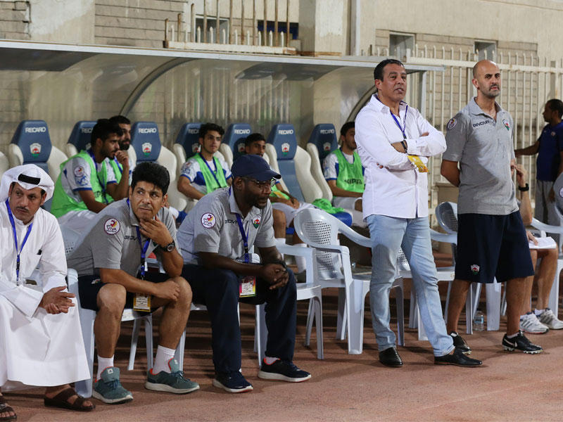 الجهاز الفني والإداري بنادي الجهراء 