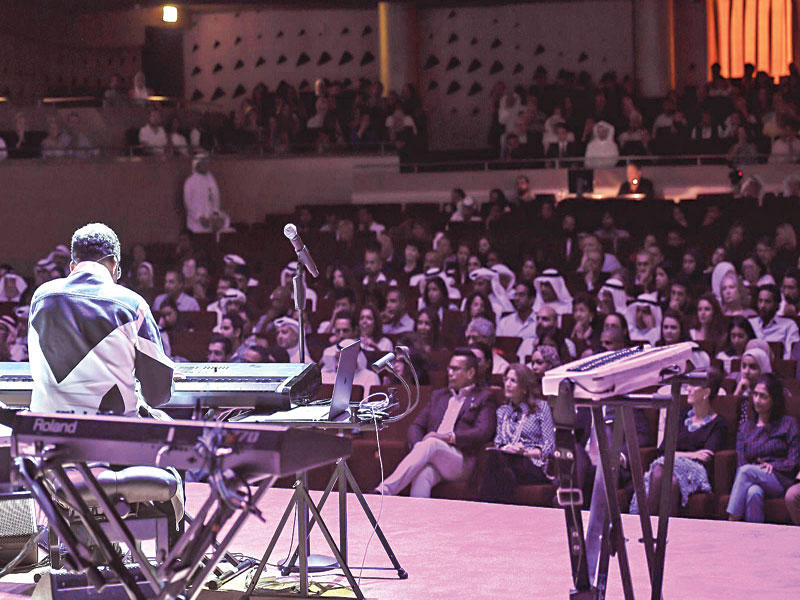 من أجواء الحفل