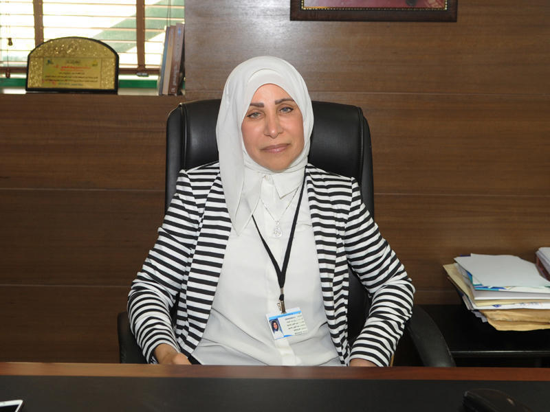 د. رباح النجادة عميدة القبول والتسجيل في الهيئة العامة للتعليم التطبيقي والتدريب 