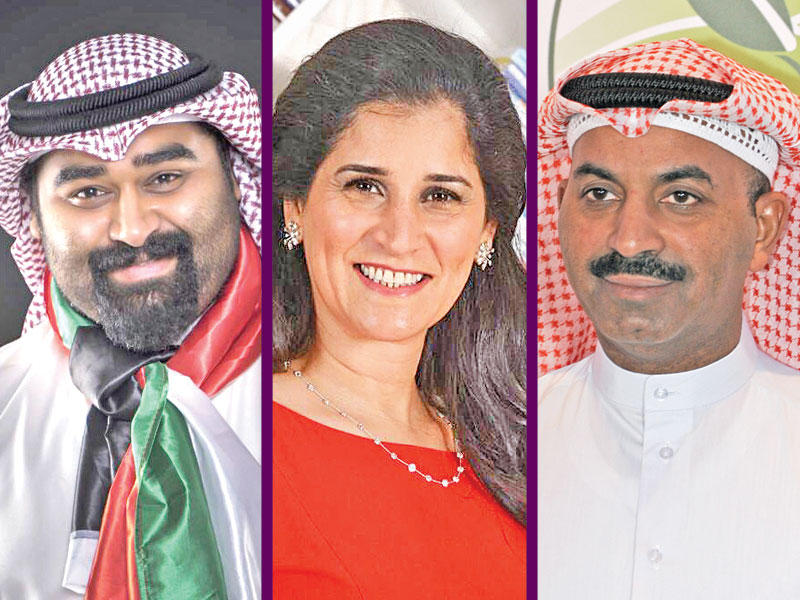 طارق العلي و انتصار السالم و رمضان خسروه