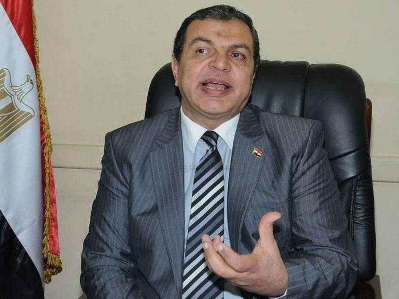 وزير القوى العاملة محمد سعفان