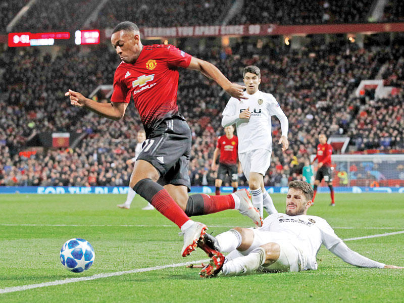 مارسيال نجم مانشستر يونايتد