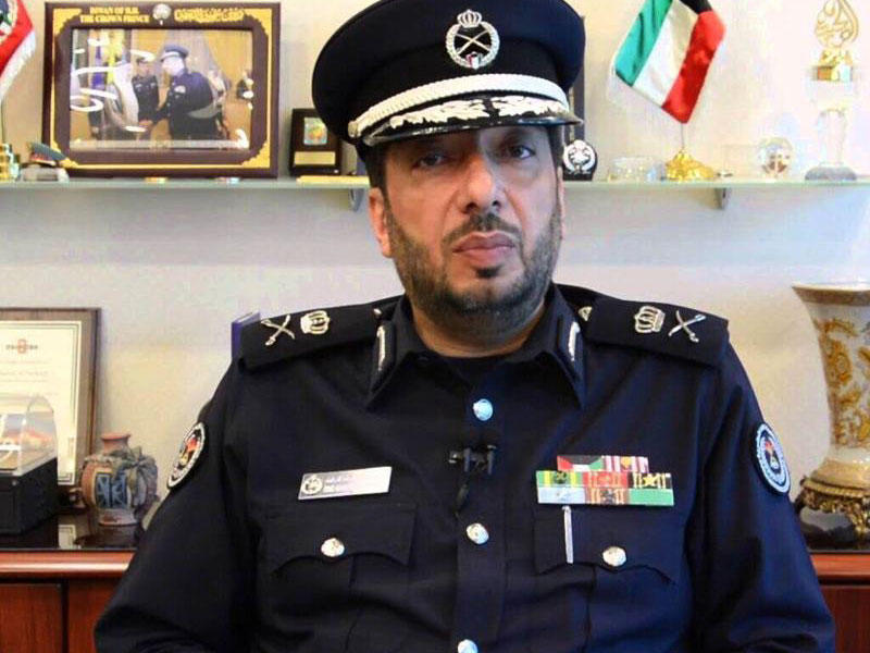 اللواء مهندس خالد التركيت المدير العام للادارة العامة للاطفاء بالانابة 