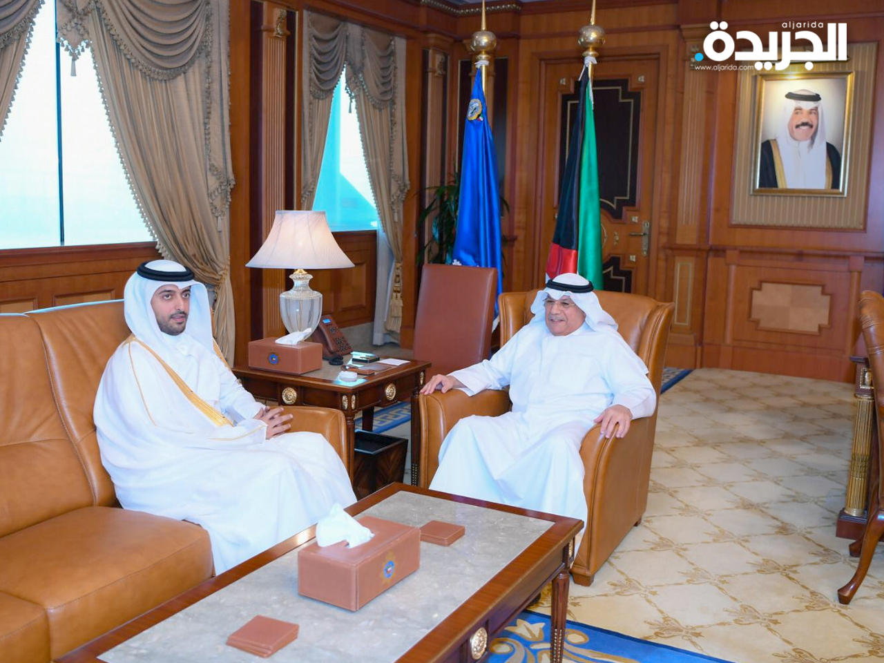 الجراح يستقبل سفير دولة قطر الشقيقة لدى البلاد