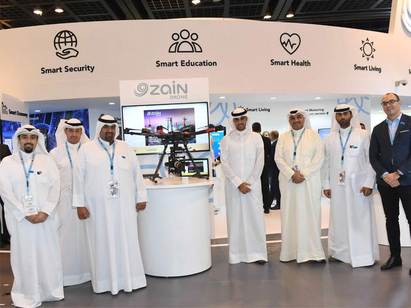 بدر الخرافي مع فريق Zain Drone