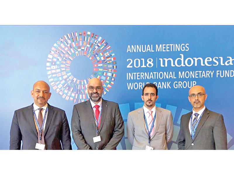 وفد «بوبيان» خلال الاجتماعات 