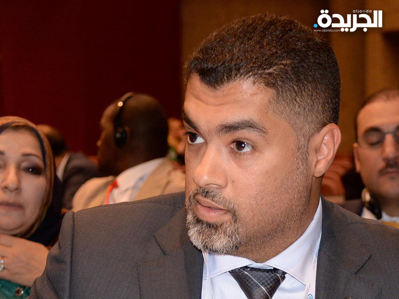 ممثل الشباب البرلمانيين العرب في الاتحاد البرلماني الدولي النائب الكويتي عمر الطبطبائي خلال مشاركته بأعمال مؤتمر الاتحاد البرلماني الدولي ال139 في جنيف