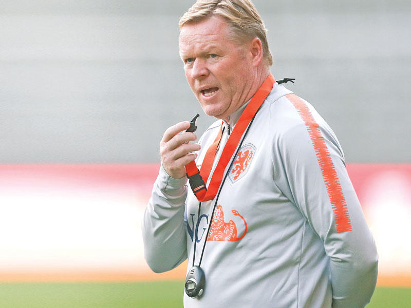 كومان مدرب منتخب هولندا