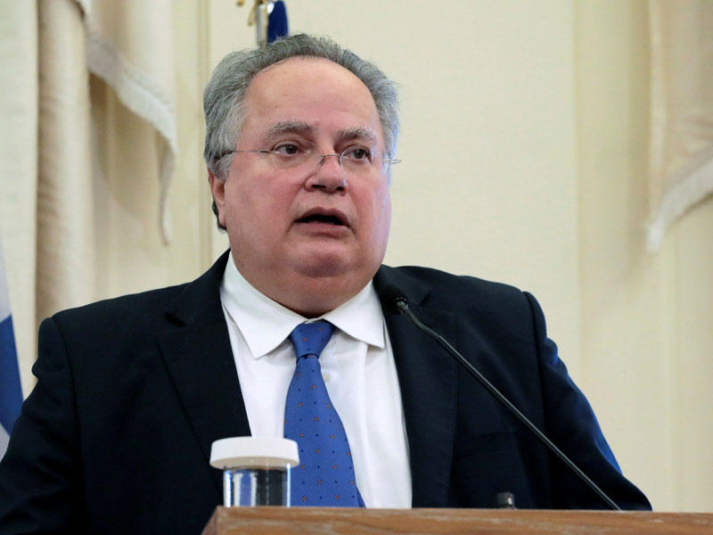 وزير الخارجية اليوناني نيكوس كوتزياس