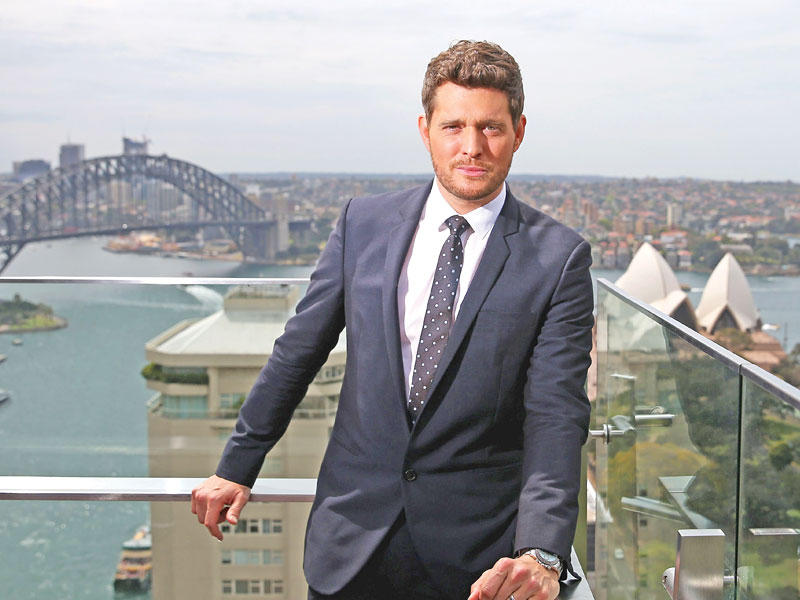 المغني الكندي مايكل بوبليه