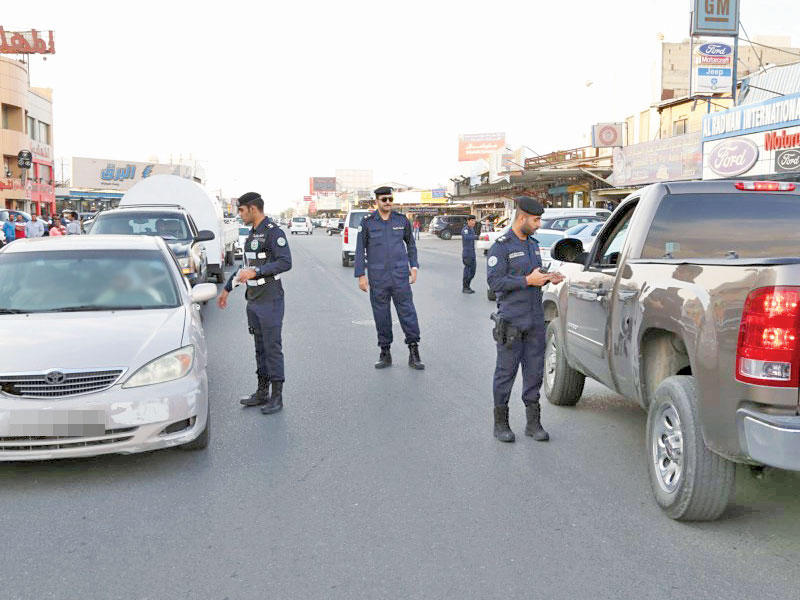 حملة مرورية سابقة (أرشيفية)
