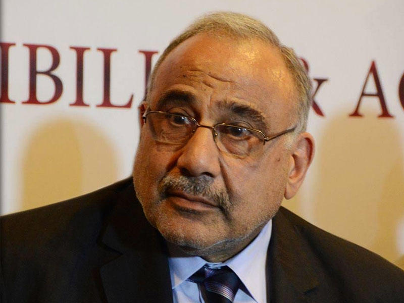 رئيس الحكومة المكلف في العراقي، عادل عبدالمهدي