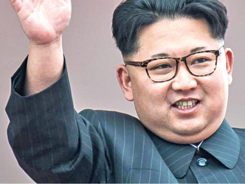 الزعيم الكوري الشمالي كيم جونغ أون