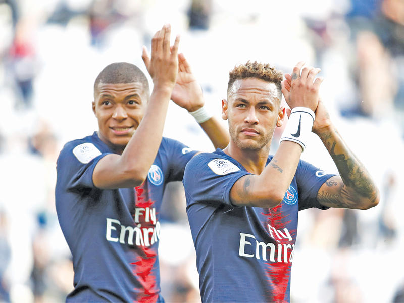 نيمار ومبابي