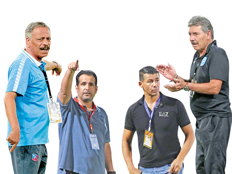 أوليفيرا و ميلود حمدي و ظاهر العدواني و محمد عبدالله