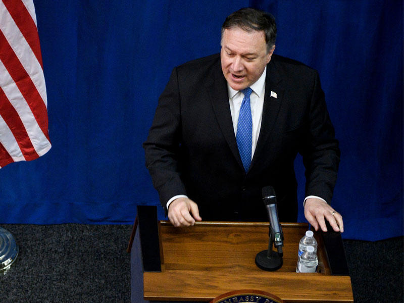 وزير الخارجية الأميركي مايك بومبيو