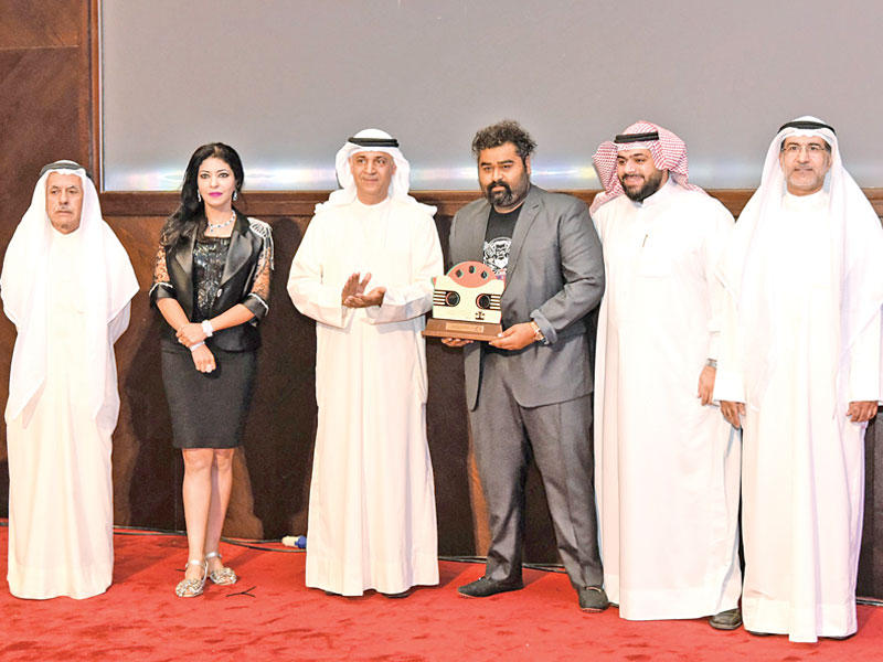 تكريم المخرج رمضان خسروه